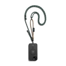Beige-Green Crossbody Phone Lanyard - Cord Beige-Green Crossbody Phone Lanyard - Cord