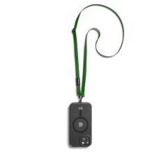 Green Leatherite Crossbody Phone Lanyard - Strap Green Leatherite Crossbody Phone Lanyard - Strap