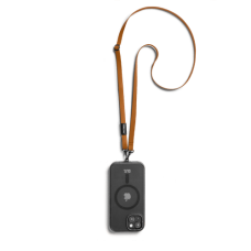 Tan Leatherite Crossbody Phone Lanyard - Strap Tan Leatherite Crossbody Phone Lanyard - Strap